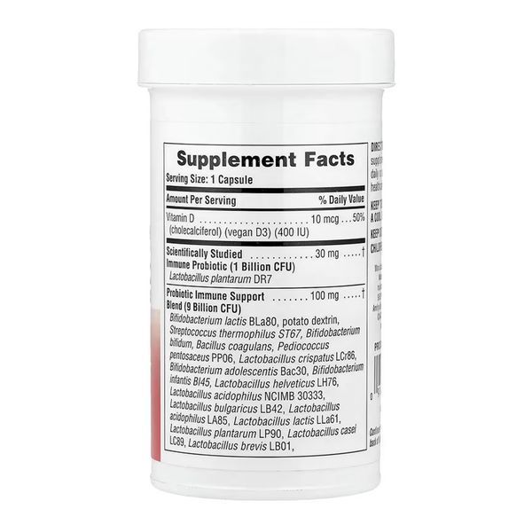 Immune Probiotic 10 Billion CFU - 30 caps 2023-10-6847 фото