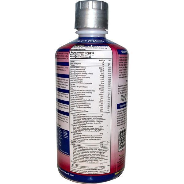 Heaven Sent Naturals, Рідкі вітаміни Збалансовані основи, 32 рідких унції (946 мл) HVS-05031 фото