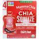 Mamma Chia, Закуска для жизненной силы Чиа Сквиз, вишня и свекла, 4 пакетика для выжимания, по 3,5 унции (99 г) каждый MCH-00502 фото 1