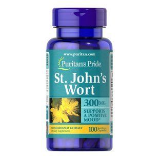 St. Johns Wort 300mg - 100caps 2022-09-0851 фото