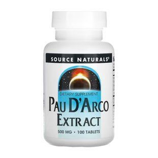 Pau D'Arco Extract 500mg - 100 tabs 2023-10-5284 фото