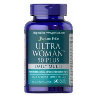 Ultra Woman&trade; 50 Plus Multi-Vitamin - 60 caps 2022-10-2884 фото