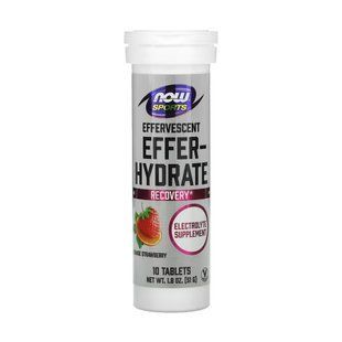 Effer-Hydrate Effervescent Orange Strawberry - 10 tabs 2023-10-6508 фото
