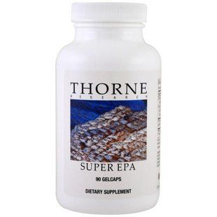 Thorne Research, Супер EPA (ейкозапентаєнова кислота), 90 рідких капсул THR-60805 фото