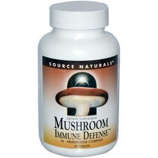 Source Naturals, Грибная иммунная защита, комплекс из 16 грибов, 60 таблеток SNS-01609 фото
