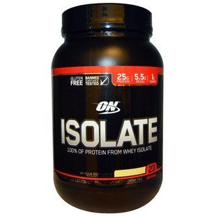 Optimum Nutrition, Isolate, Vanilla Softserve, 1.62 lbs (736 g) OPN-05447 фото
