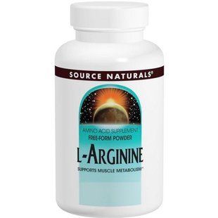 Source Naturals, L-аргинин, 3,53 унции (100 г) SNS-00103 фото