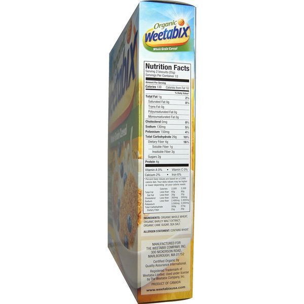Weetabix, Цільнозернові бісквітне печиво, 24 печива 396 грн. WET-06712 фото