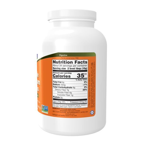 Psyllium Husks, Whole - 340g 2023-10-2833 фото