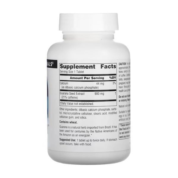 Guarana Energizer&trade; 900mg - 60 tabs (Пошкоджена етикетка) 2024-11-0202 фото