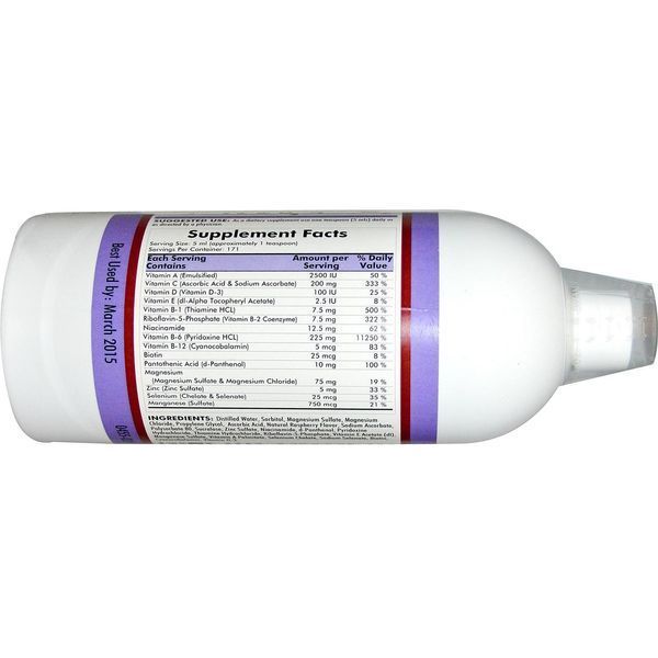 Kirkman Labs, Рідка добавка Super Nu-Thera зі смаком малини, 29 рідких унцій (857 мл) KIM-02175 фото