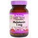 Bluebonnet Nutrition, Жевательные конфеты EarthSweet, мелатонин, натуральный малиновый вкус, 1 мг, 120 жевательных таблеток BLB-00991 фото 1
