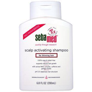 Sebamed USA, Шампунь для оживления кожи головы, для истонченных волос, 6.8 жид.унции(200 мл) SMU-00165 фото