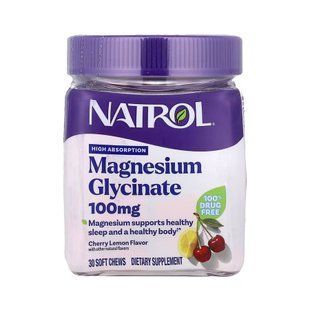 Magnesium Glycinate 100mg - 30 soft chews 2023-10-7152 фото