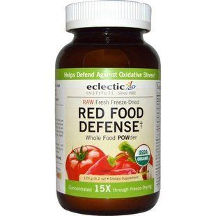 Eclectic Institute, Порошок Red Food Defense, сырой, 4,2 унции (120 г) ECL-37131 фото