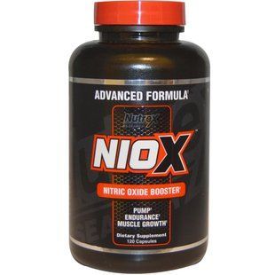 Nutrex Research Labs, Niox, заряд оксида азота, 120 капсул NRX-00521 фото
