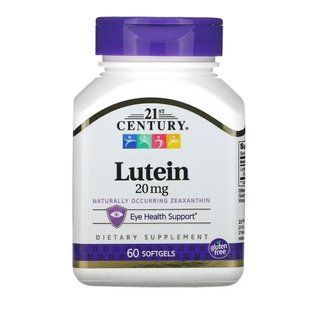 Lutein 20 mg - 60 softgels 2023-10-7081 фото
