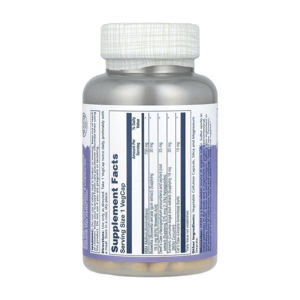 MSM 750mg - 90 cap 2023-10-3422 фото