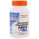 Doctors Best, Глюкозамін + хондротин + MSM з OptiMSM, 120 капсул у рослинній оболонці DRB-00080 фото 1