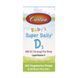 Super Daily D3 for Baby 400IU - 365 Veg drops 10.3 ml 2023-10-4554 фото 1