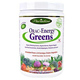 Paradise Herbs, ORAC-Energy Greens, 6.4 унций (182 г) PAR-77777 фото