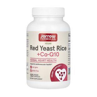 Red Yeast Rice + Co-Q10 600mg - 120 vcaps (Затертая дата) 2023-10-8005 фото