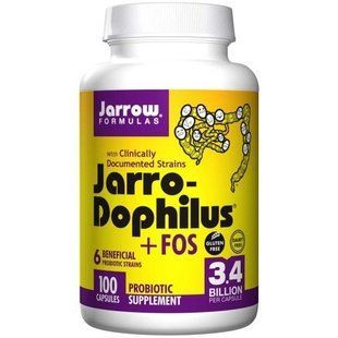 Jarrow Formulas, Jarro-Dophilus + ФОС, 100 капсул (Ice) JRW-03001 фото