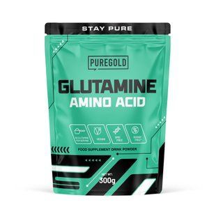 Glutamine - 300g Unflavored (Пошкоджена упаковка) 2024-11-0049 фото