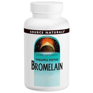 Source Naturals, Бромелаин, 2000 GDU/г, 500 мг, 60 таблеток SNS-01354 фото