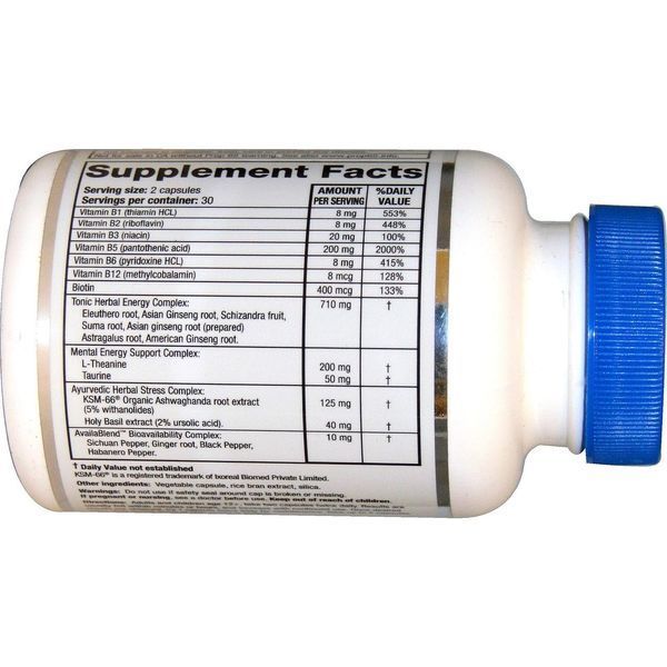 Ridge Crest Herbals, Adrenal, Fatigue Fighter, 60 Veggie Caps RDH-00310 фото