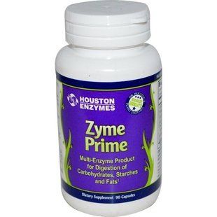 Houston Enzymes, Zyme Prime, мультиэнзимы, 90 капсул HNI-00002 фото