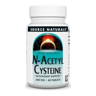 N-Acetyl Cysteine 1000mg - 60 tabs 2023-10-4607 фото