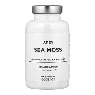 Amen Sea Moss - 90 vcaps (Затертая дата) 2023-10-7870 фото