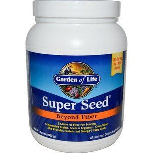 Garden of Life, Super Seed, Beyond Fiber, 620 мл (600 г) GOL-11138 фото