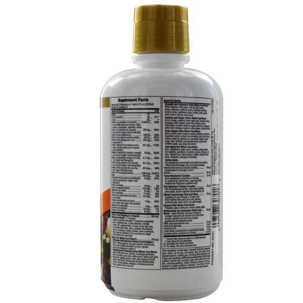 Natures Plus, Source of Life, золотая жидкость, отличный вкус тропических фруктов, 30 жид. унций (887,10 мл) NAP-30701 фото
