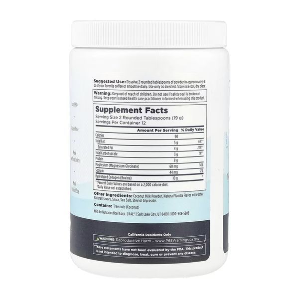 Collagen Creamer with Magnesium Glycinate - 228g 2023-10-7031 фото