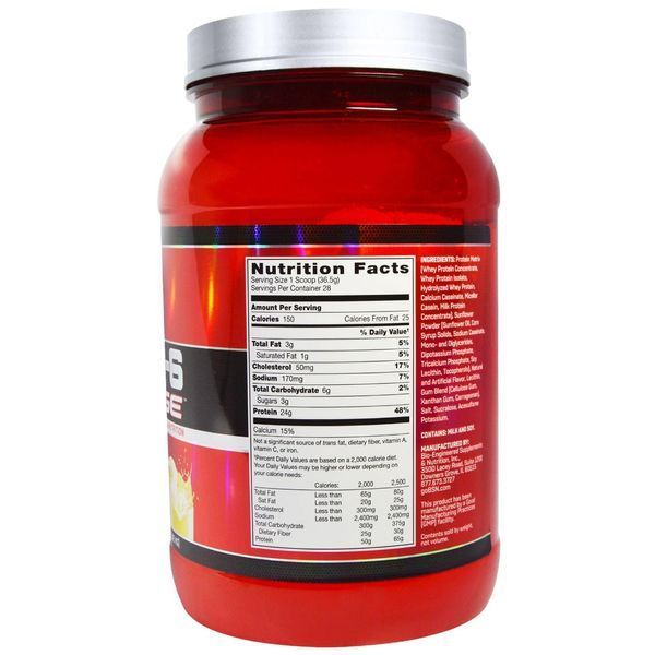 BSN, Syntha-6 Edge, питьевая смесь белкового порошка, вкус ванильного молочного коктейля, 2,25 фунта (1,02 кг) BSN-00445 фото