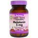 Bluebonnet Nutrition, Жевательные конфеты EarthSweet, мелатонин, натуральный малиновый вкус, 5 мг, 120 жевательных таблеток BLB-00997 фото 1