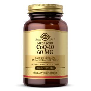 Megasorb CoQ-10 60mg - 120 softgels 2022-10-1523 фото