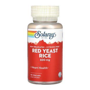 Red Yeast Rice 600mg - 90 vcaps 2023-10-6715 фото