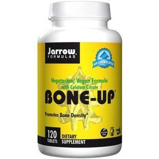 Jarrow Formulas, Bone-Up, с цитратом кальция, 120 таблеток JRW-04002 фото