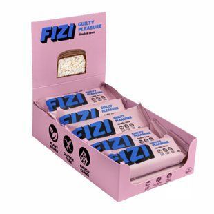 FIZI Chocolate Bar - 10х40g Double Coconut (Пошкоджена упаковка) 2024-11-0307 фото