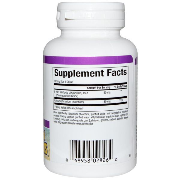 Natural Factors, Natural Factors, 5-HTP, 50 mg, 60 Enteric Покрытые Капсулы NFS-02826 фото