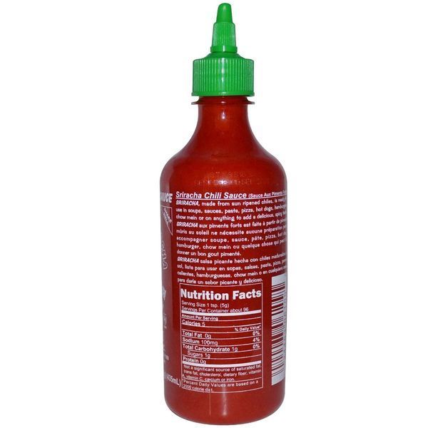 Шрірача, гострий соус чилі, 482 г Huy Fong Foods Inc. HUY-06109 фото