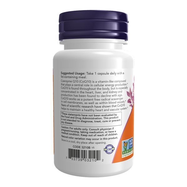 COQ10 100mg - 30 vcaps 100-30-3542725-20 фото