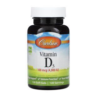 Vitamin D 4000 IU - 120 softgels 2023-10-4557 фото