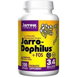 Jarrow Formulas, Jarro-дофилус + ФОС, 200 капсул (Ice) JRW-03012 фото