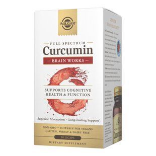 Full Spectrum Curcumin Brain Works - 90 Licaps 2022-10-2996 фото