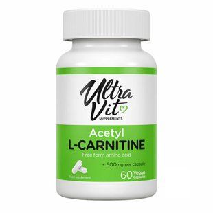 Acetyl-L-Carnitine - 60 caps 2022-10-0501 фото