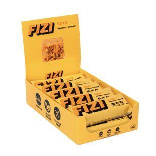 KETO Protein Bar - 10x45g Banana + Peanut (Повреждена упаковка) 2024-11-0308 фото